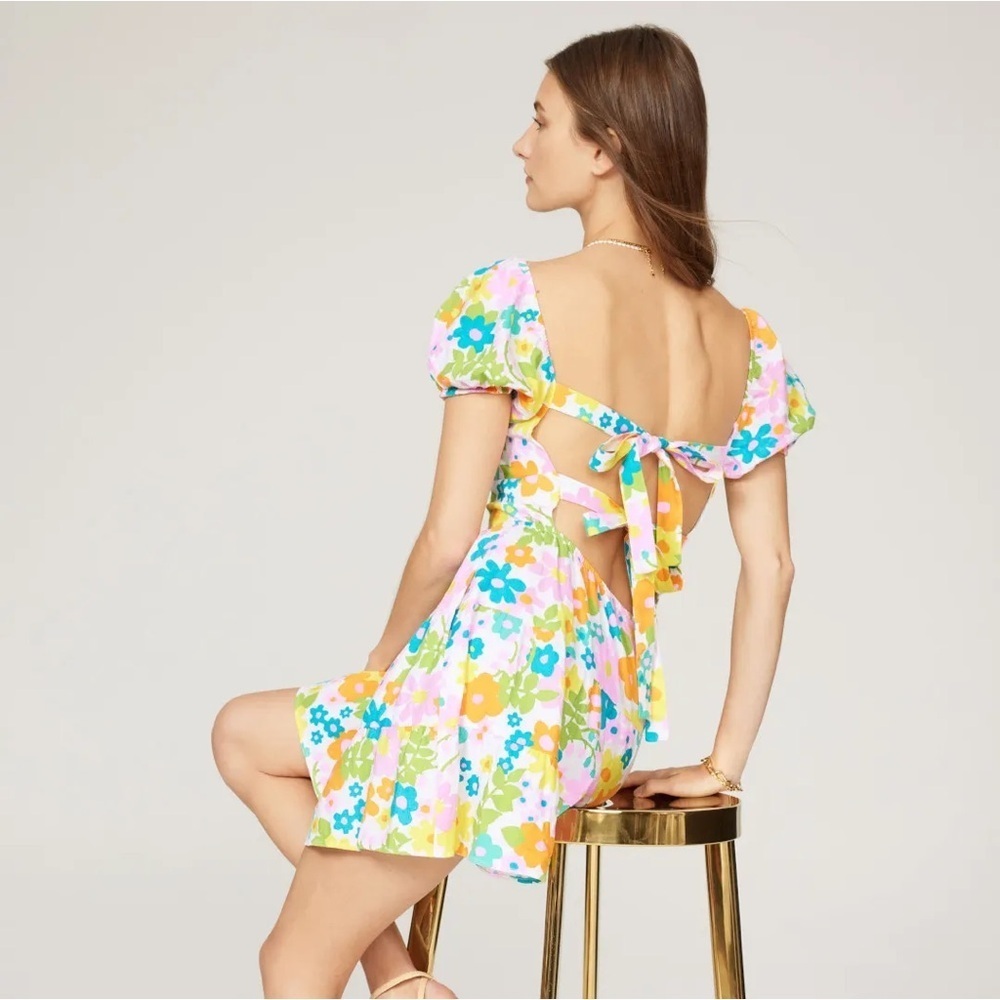 SHOW ME YOUR MUMU Cathy
Mini Dress In Petal Pop - Picture 3 of 10